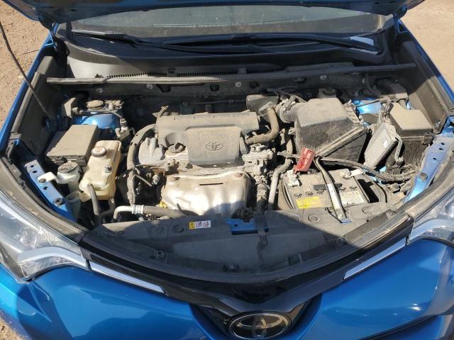 JTMRFREV6JJ735107 - 2018 TOYOTA RAV4 ADVENTURE BLUE photo 11