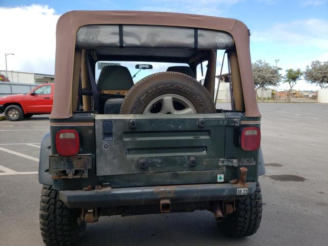 1J4FY49S1SP227085 - 1995 JEEP WRANGLER / SAHARA GREEN photo 6