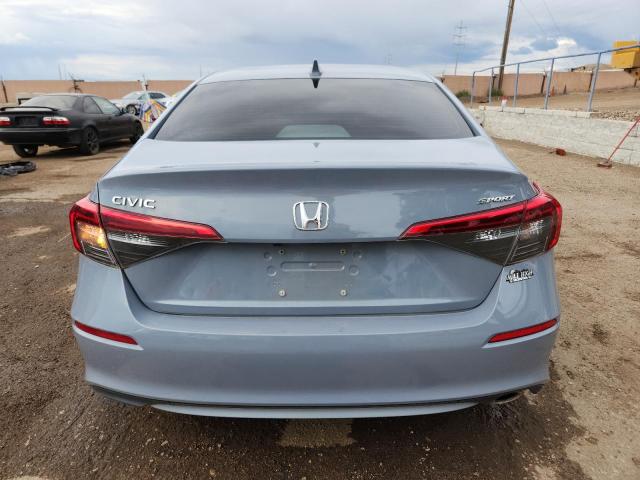 2HGFE2F54NH558996 - 2022 HONDA CIVIC SPORT Blau Foto 6