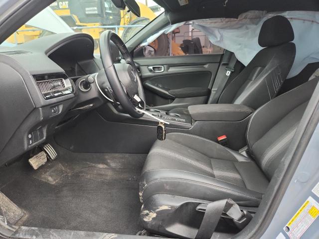 2HGFE2F54NH558996 - 2022 HONDA CIVIC SPORT Blau Foto 7