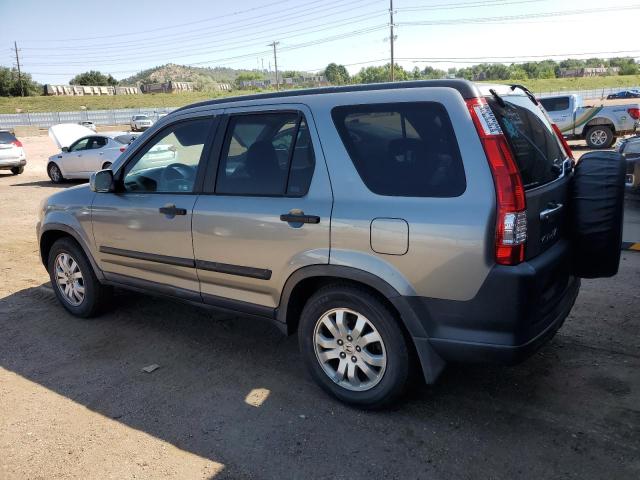JHLRD78865C060694 - 2005 HONDA CR-V EX GRAY photo 2