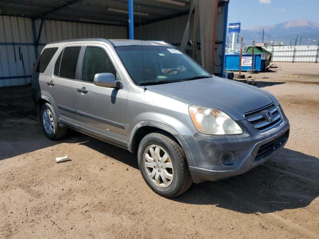 JHLRD78865C060694 - 2005 HONDA CR-V EX GRAY photo 4