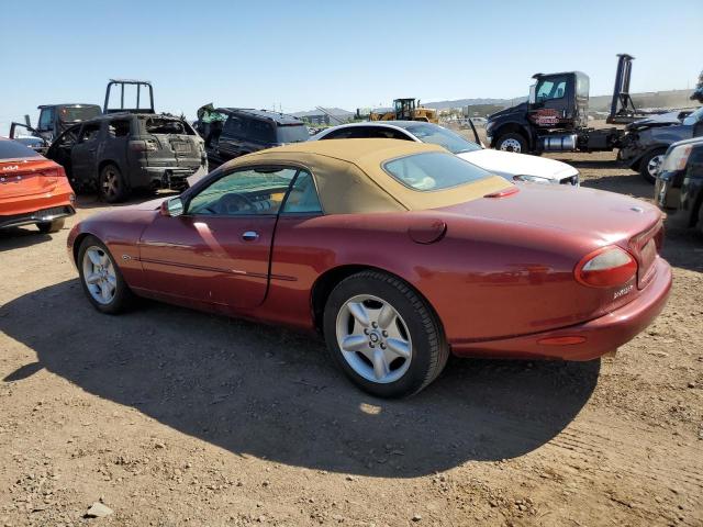 SAJGX2246WC026729 - 1998 JAGUAR XK8 BURGUNDY photo 2