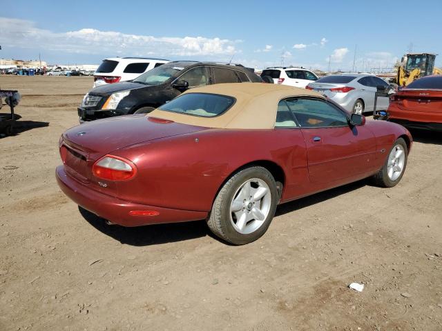 SAJGX2246WC026729 - 1998 JAGUAR XK8 BURGUNDY photo 3