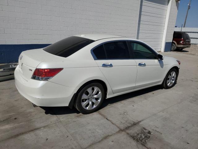 1HGCP3F85AA002069 - 2010 HONDA ACCORD EXL WHITE photo 3
