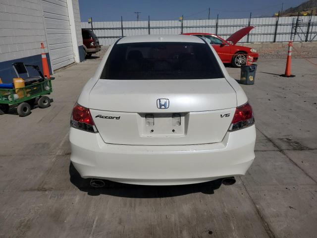 1HGCP3F85AA002069 - 2010 HONDA ACCORD EXL WHITE photo 6
