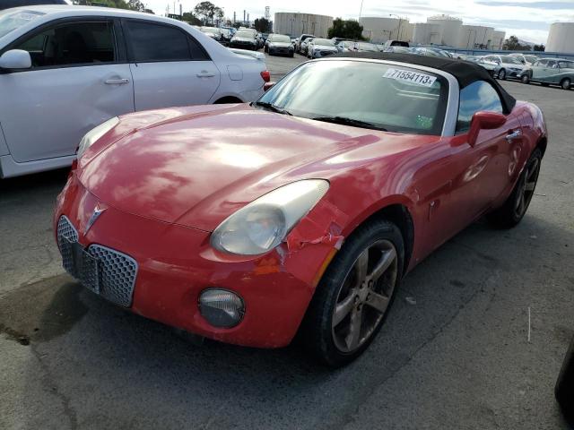 1G2MB35B78Y103439 - 2008 PONTIAC SOLSTICE RED photo 1