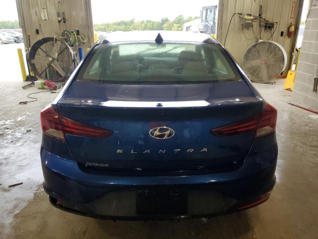 5NPD84LF0KH457057 - 2019 HYUNDAI ELANTRA SEL BLUE photo 6