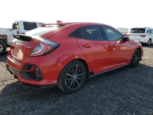 SHHFK7H44LU300827 - 2020 HONDA CIVIC SPORT Қызыл фото 3