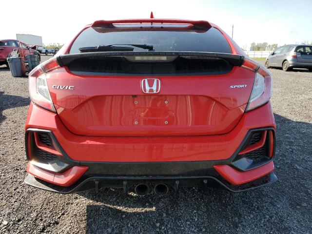 SHHFK7H44LU300827 - 2020 HONDA CIVIC SPORT Қызыл фото 6