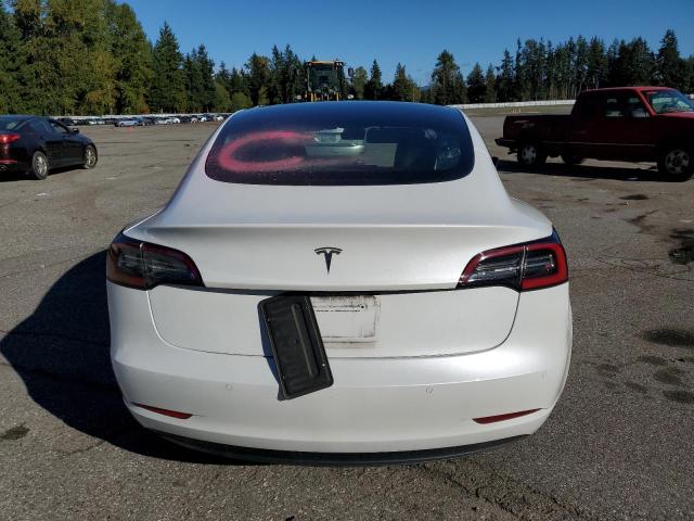 5YJ3E1EA8MF930516 - 2021 TESLA MODEL 3 WHITE photo 6