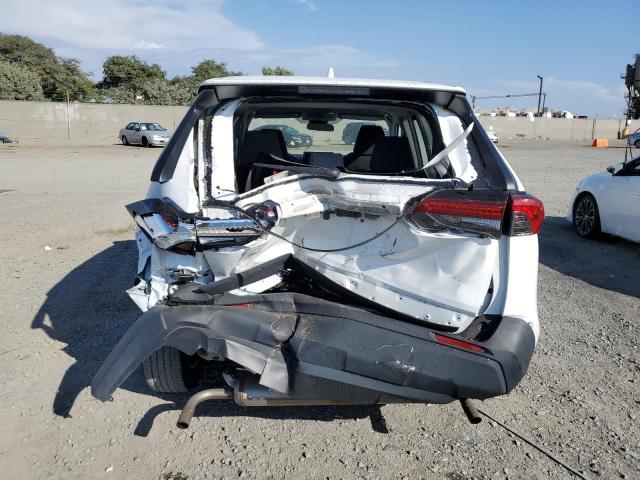 2T3W1RFVXMC099704 - 2021 TOYOTA RAV4 XLE WHITE photo 6