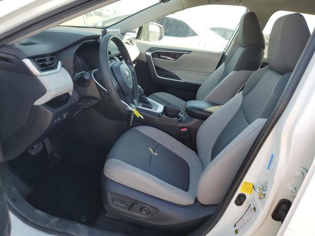 2T3W1RFVXMC099704 - 2021 TOYOTA RAV4 XLE WHITE photo 7