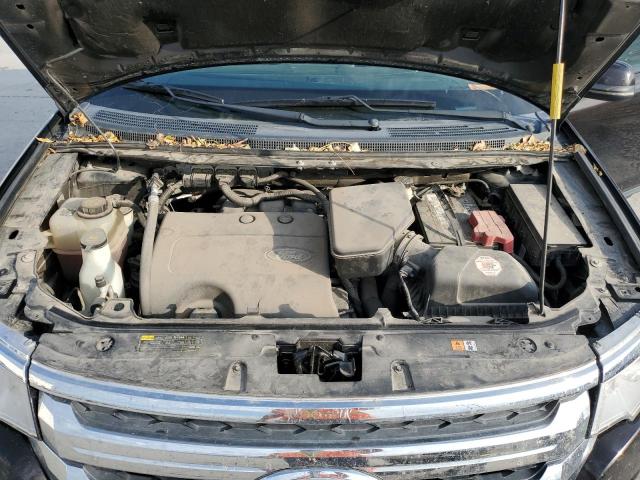 2FMDK3JC4DBC34390 - 2013 FORD EDGE SEL BLACK photo 12