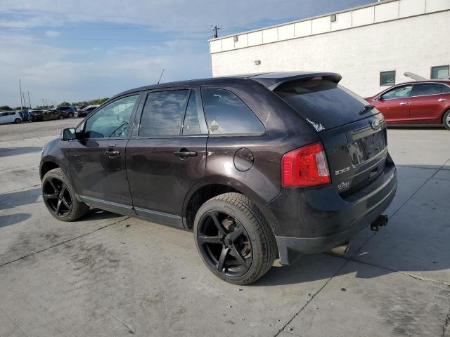 2FMDK3JC4DBC34390 - 2013 FORD EDGE SEL BLACK photo 2
