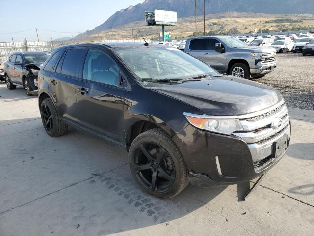 2FMDK3JC4DBC34390 - 2013 FORD EDGE SEL BLACK photo 4