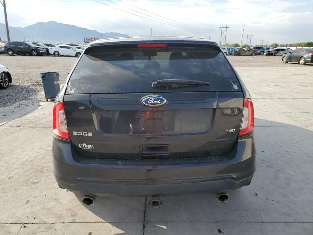 2FMDK3JC4DBC34390 - 2013 FORD EDGE SEL BLACK photo 6