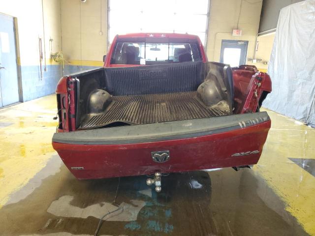 1D3HV18T99S769257 - 2009 DODGE RAM 1500 RED photo 6