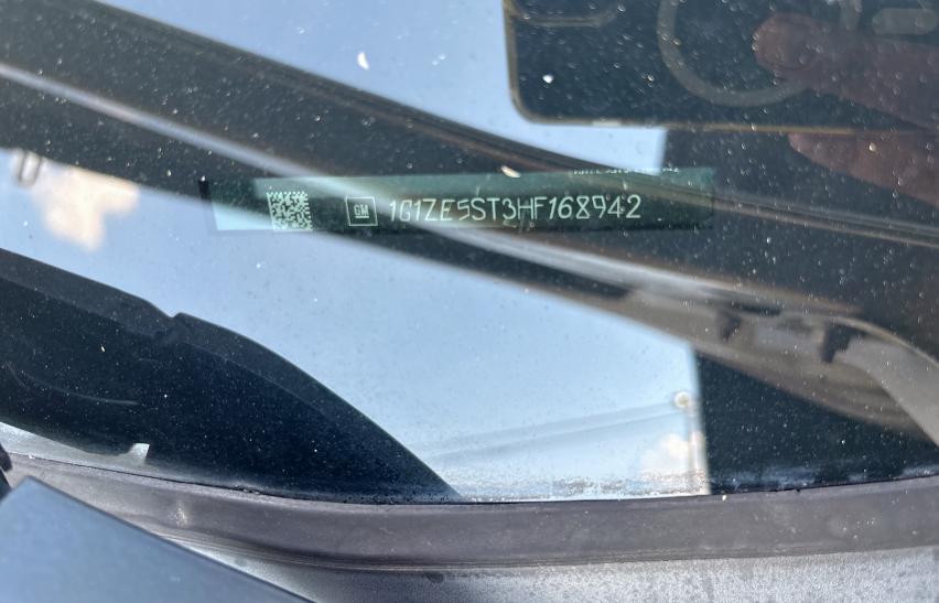 1G1ZE5ST3HF168942 - 2017 CHEVROLET MALIBU LT 银色 照片 10