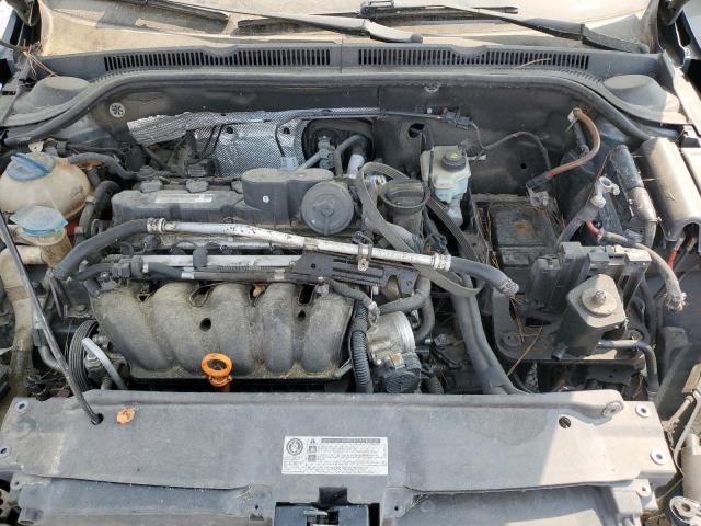 3VWDX7AJ5BM377272 - 2011 VOLKSWAGEN JETTA SE GRAY photo 11