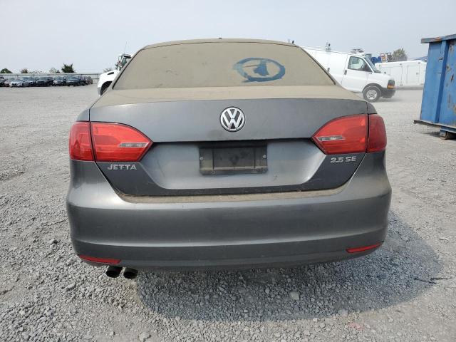 3VWDX7AJ5BM377272 - 2011 VOLKSWAGEN JETTA SE GRAY photo 6