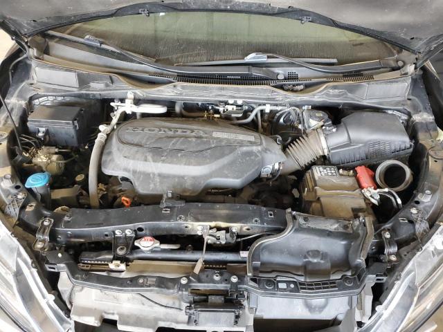 5FNRL6H96KB085189 - 2019 HONDA ODYSSEY ELITE Czarny zdjęcie 12