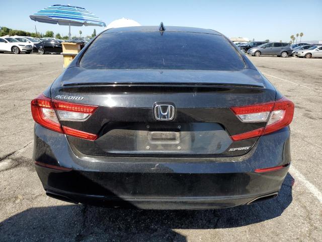 1HGCV1F39JA166231 - 2018 HONDA ACCORD SPORT BLACK photo 6