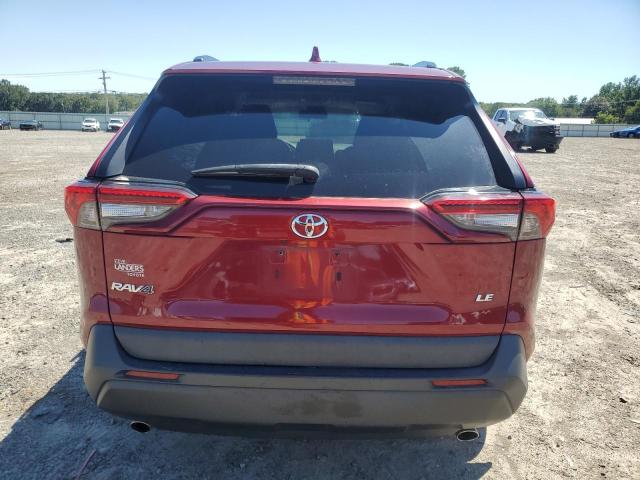 2T3H1RFVXMW139416 - 2021 TOYOTA RAV4 LE RED photo 6