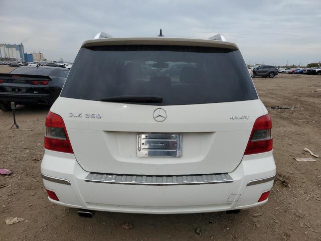WDCGG8HB3AF372942 - 2010 MERCEDES-BENZ GLK 350 4MATIC WHITE photo 6