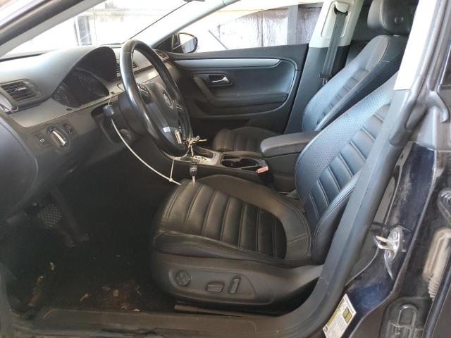 WVWMP7AN5BE707620 - 2011 VOLKSWAGEN CC SPORT BLACK photo 7