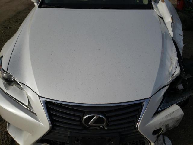 JTHBA1D26G5036469 - 2016 LEXUS IS 200T WHITE photo 11