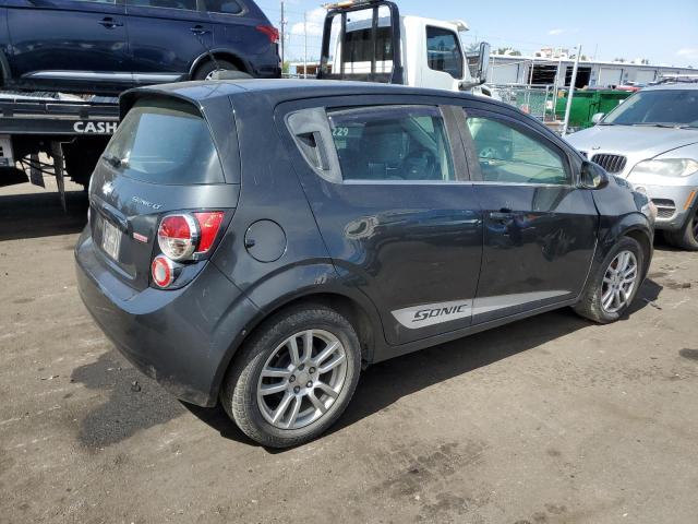 1G1JC6SB4F4154962 - 2015 CHEVROLET SONIC LT GRAY photo 3