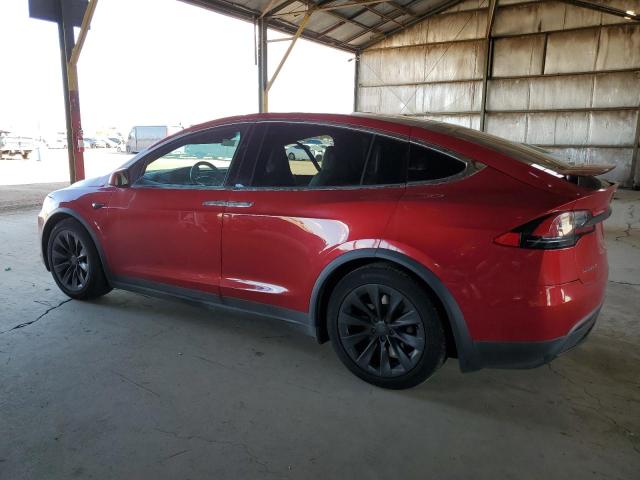 5YJXCAE28GF029263 - 2016 TESLA MODEL X 红色 照片 2