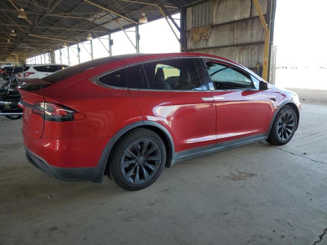 5YJXCAE28GF029263 - 2016 TESLA MODEL X 红色 照片 3