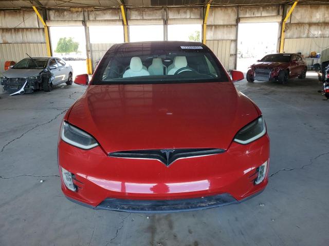 5YJXCAE28GF029263 - 2016 TESLA MODEL X 红色 照片 5