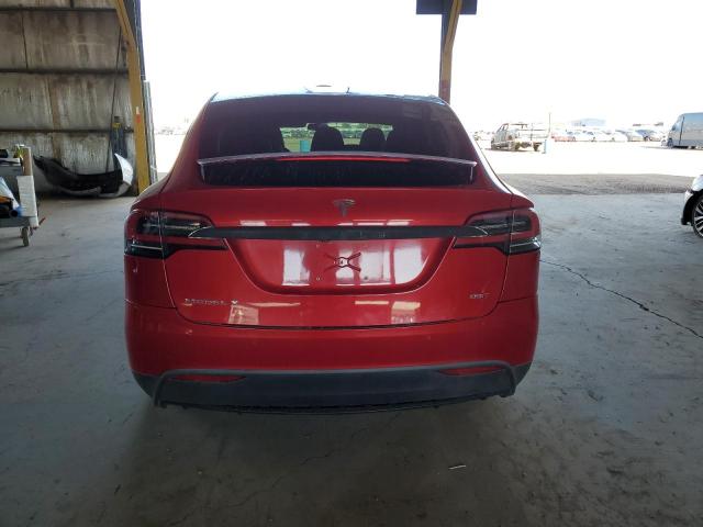 5YJXCAE28GF029263 - 2016 TESLA MODEL X 红色 照片 6