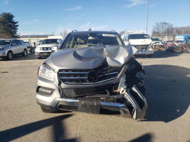 4JGDA5HB3FA607459 - 2015 MERCEDES-BENZ ML 350 4MATIC SILVER photo 5