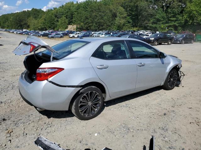 2T1BURHE3GC698699 - 2016 TOYOTA COROLLA L SILVER photo 3