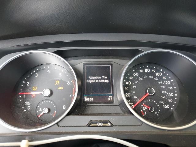 3VV3B7AX0MM153025 - 2021 VOLKSWAGEN TIGUAN SE BLACK photo 9