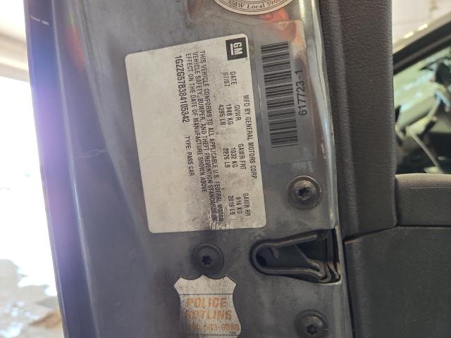 1G2ZG57B384105342 - 2008 PONTIAC G6 BASE ნაცრისფერი ფოტო 12