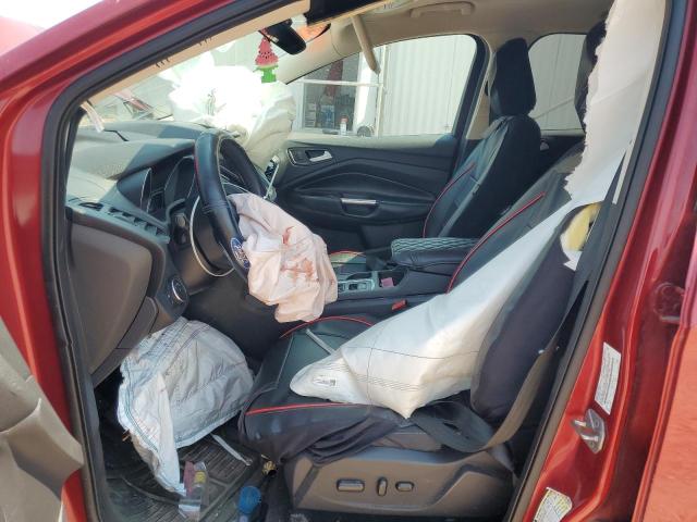 1FMCU0GDXKUA05126 - 2019 FORD ESCAPE SE BURGUNDY photo 7