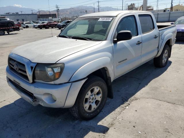 3TMJU62N69M087157 - 2009 TOYOTA TACOMA DOUBLE CAB PRERUNNER SILVER photo 1