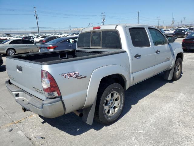 3TMJU62N69M087157 - 2009 TOYOTA TACOMA DOUBLE CAB PRERUNNER SILVER photo 3