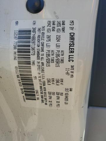 3A8FY48B28T130773 - 2008 CHRYSLER PT CRUISER CREAM photo 13