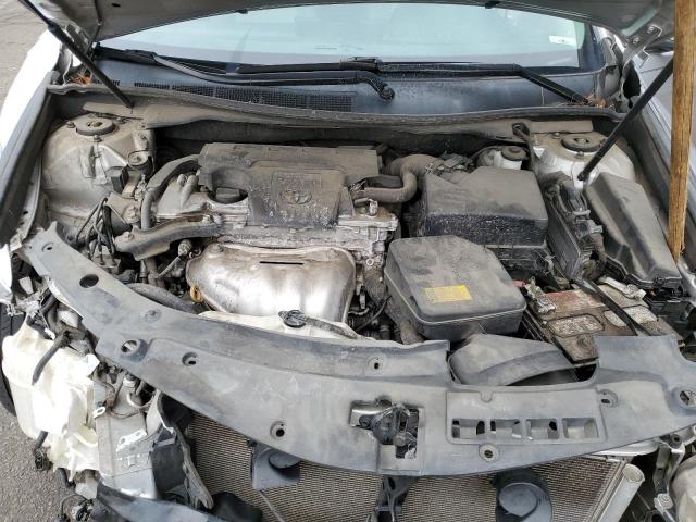 4T4BF1FK7CR198354 - 2012 TOYOTA CAMRY BASE SILVER photo 11