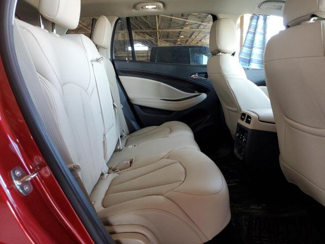 LRBFXCSAXKD008713 - 2019 BUICK ENVISION ESSENCE Կարմիր լուսանկար 10