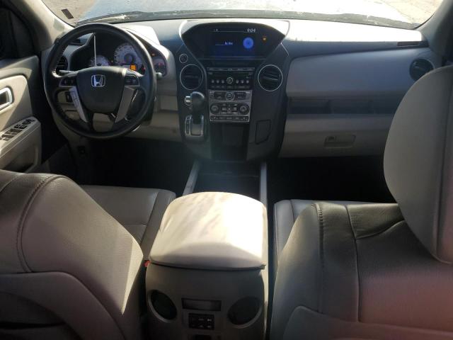 5FNYF4H53CB085317 - 2012 HONDA PILOT EXL BLACK photo 8