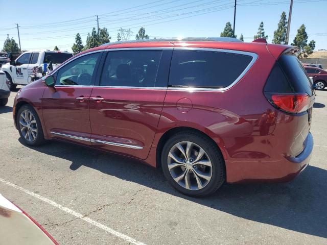 2C4RC1GG8JR263156 - 2018 CHRYSLER PACIFICA LIMITED RED photo 2