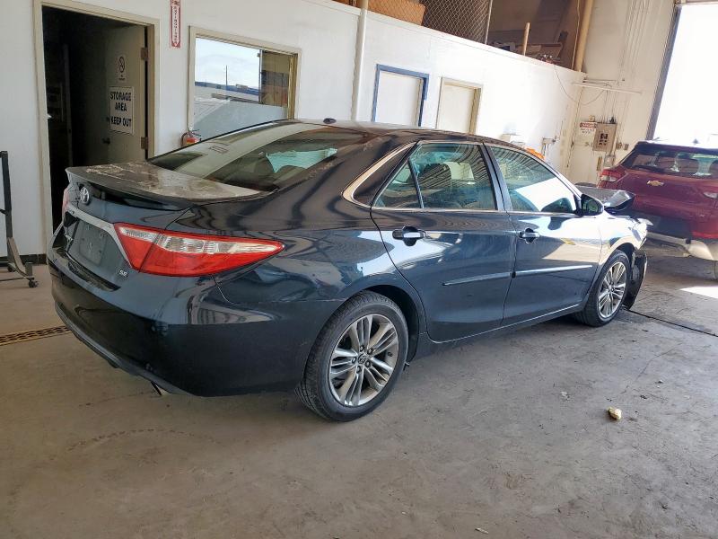 4T1BF1FKXFU066249 - 2015 TOYOTA CAMRY LE BLUE photo 3