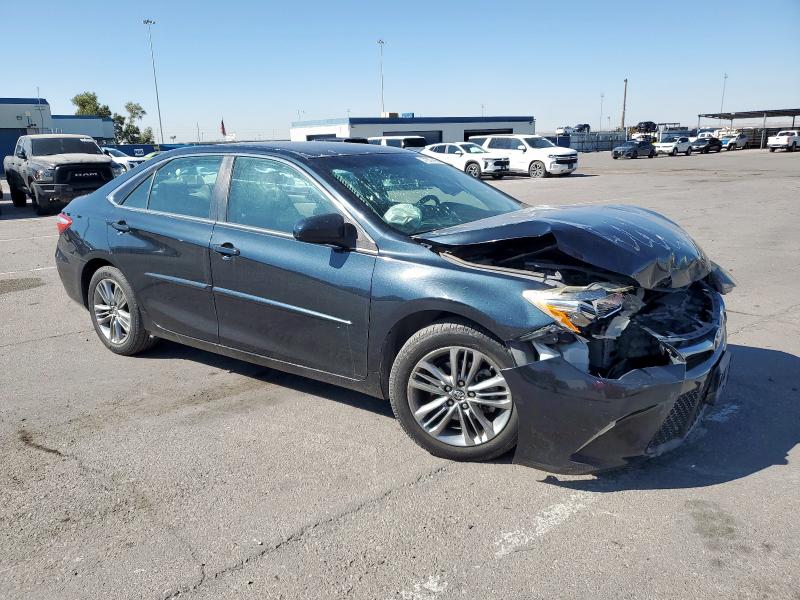 4T1BF1FKXFU066249 - 2015 TOYOTA CAMRY LE BLUE photo 4